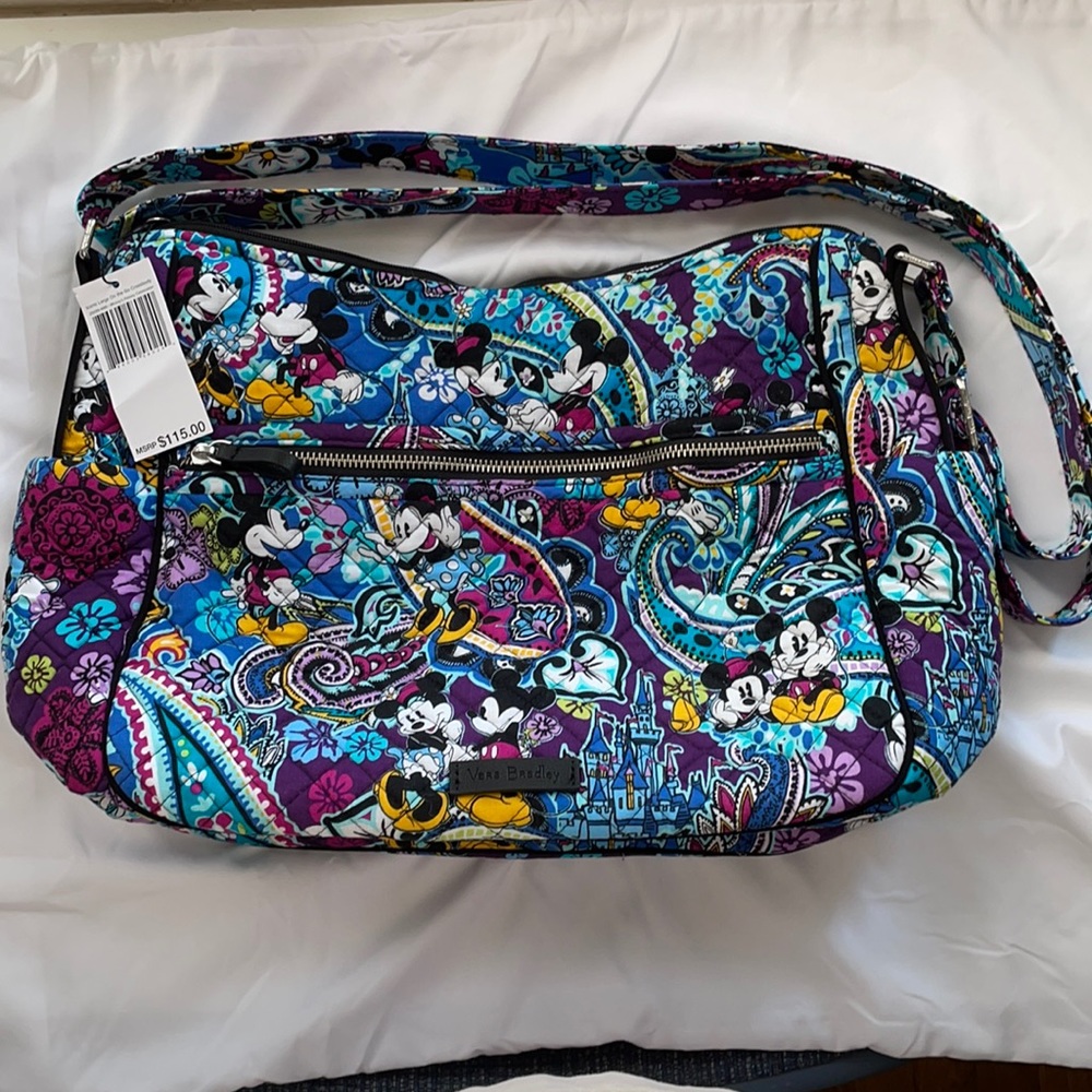 Vera Bradley Large On the Go Crossbody Disney